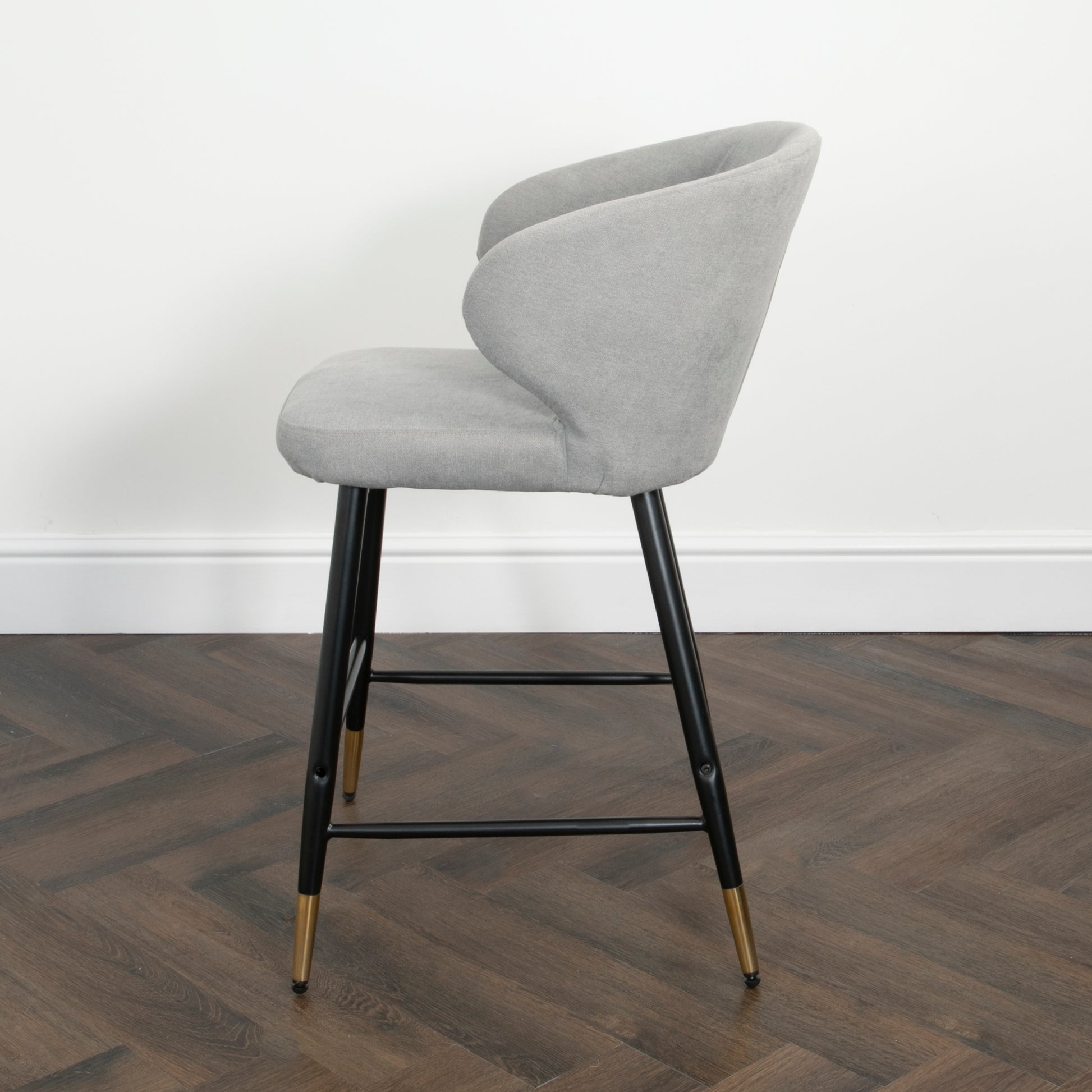Manhattan Grey Kitchen Bar Stool (set of 2) Bar Stool CasaFenix