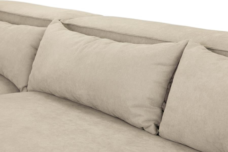 Becca Sofabed Universal Corner Sofa in Cream, Grey or Mocha (Copy) Sofa CasaFenix