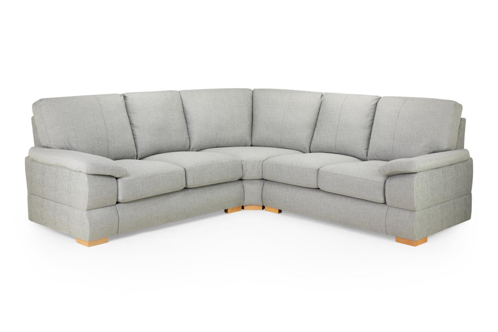 Bento Plush Fabric Sofa in Silver or Charcoal Grey 2, 3 Seat, 4 Seat Corner Settee (Copy) Sofa CasaFenix