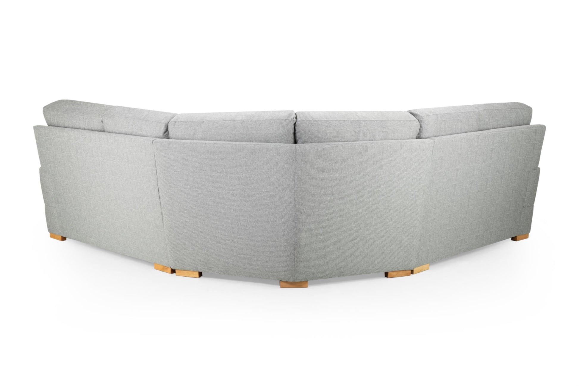 Bento Plush Fabric Sofa in Silver or Charcoal Grey 2, 3 Seat, 4 Seat Corner Settee (Copy) Sofa CasaFenix