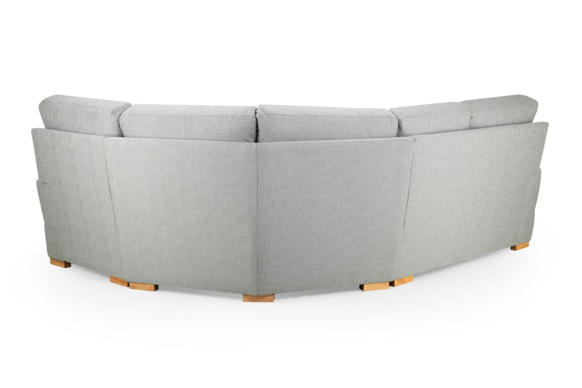 Bento Plush Fabric Sofa in Silver or Charcoal Grey 2, 3 Seat, 4 Seat Corner Settee (Copy) Sofa CasaFenix