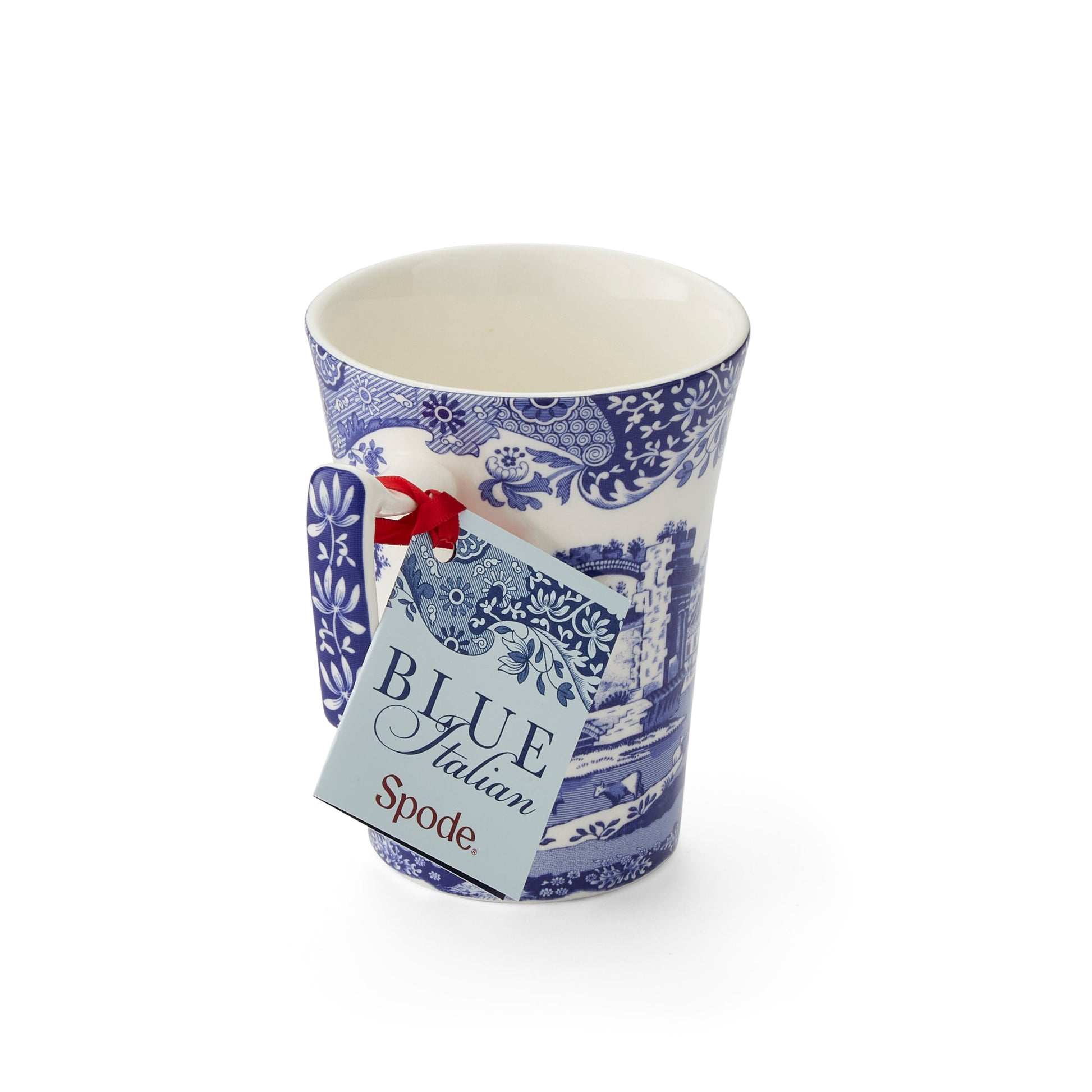Blue Italian Set of 4 Cottage Mugs – Blue & White Porcelain Mugs dinnerware CasaFenix