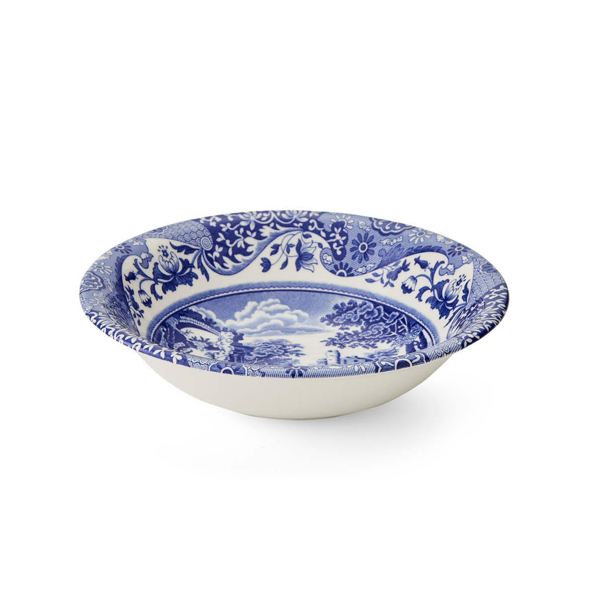 Blue Italian Set of 4 Cereal Bowls – Spode Blue Italian Design dinnerware CasaFenix
