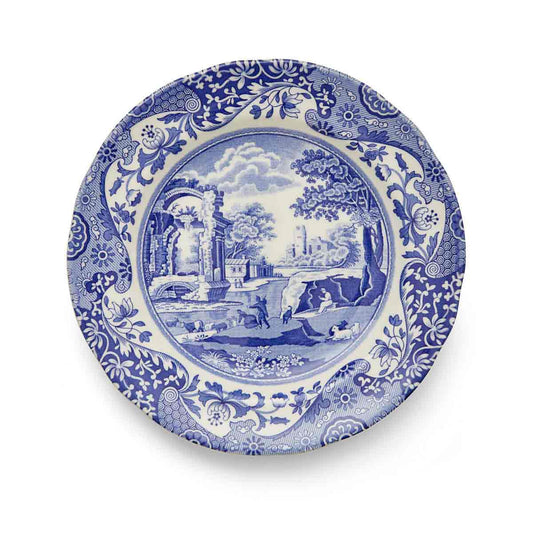 Blue Italian Set of 4 Side Plates – Blue & White Spode China dinnerware CasaFenix