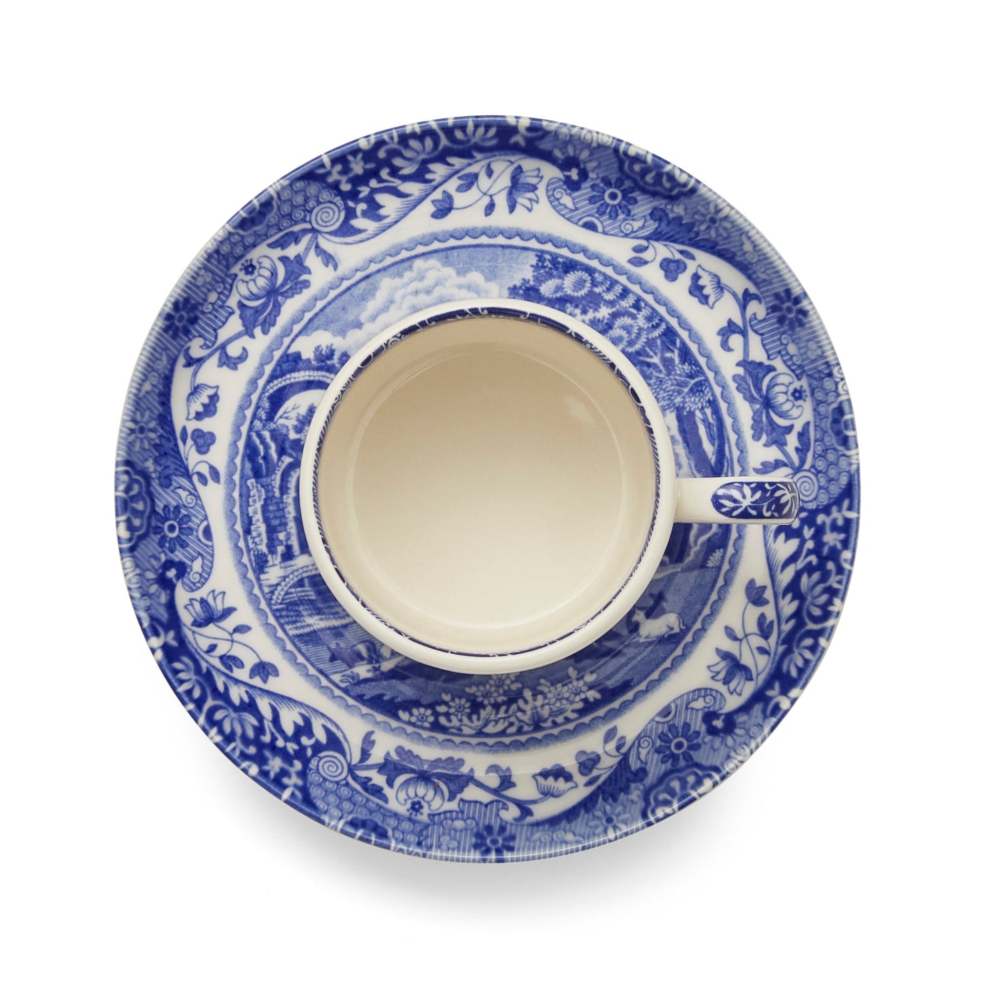 Blue Italian Set of 4 Coffee Cups & Saucers – Blue Italian Porcelain dinnerware CasaFenix