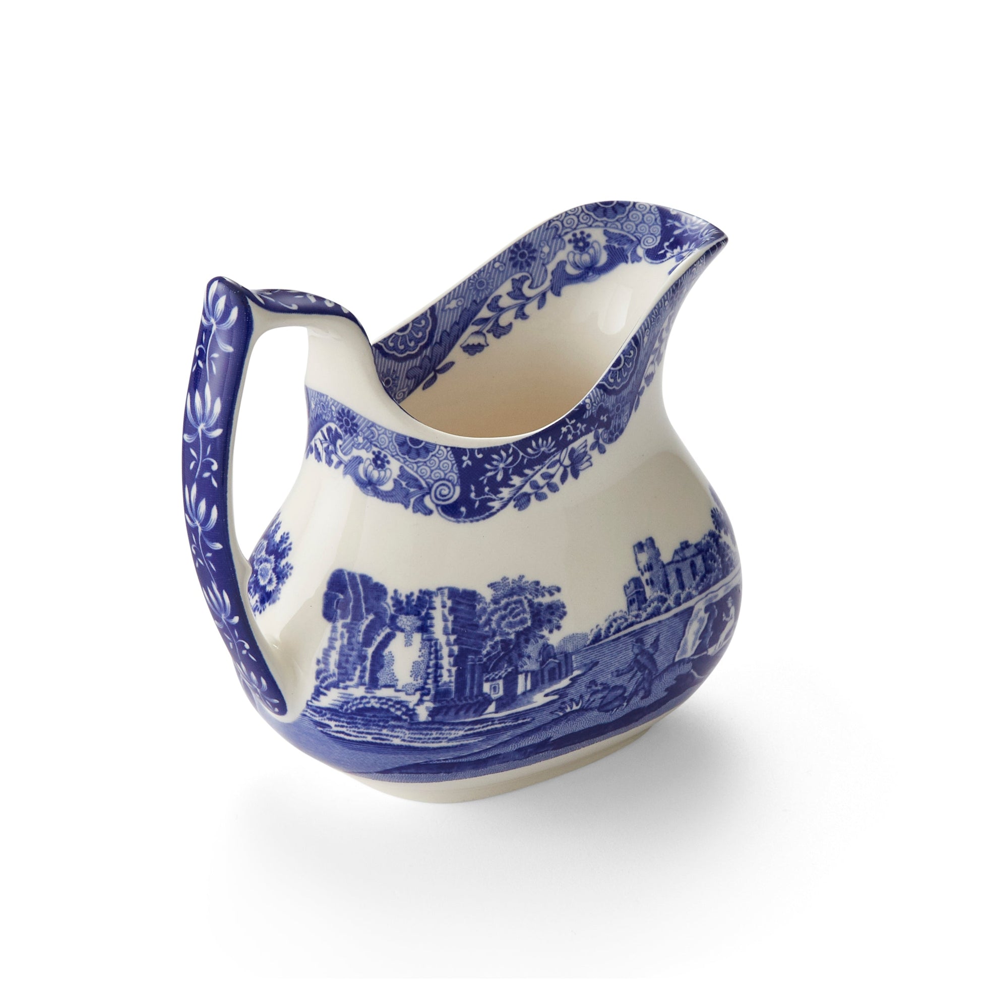 Blue Italian Cream Jug – Porcelain Blue Italian Afternoon Tea Accessory dinnerware CasaFenix