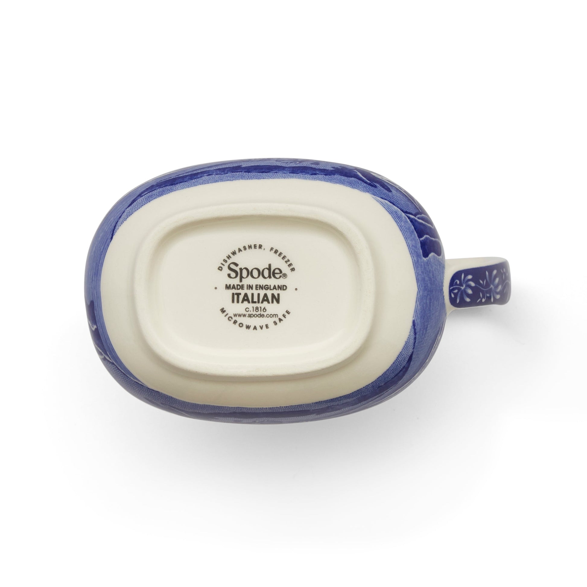 Blue Italian Cream Jug – Porcelain Blue Italian Afternoon Tea Accessory dinnerware CasaFenix