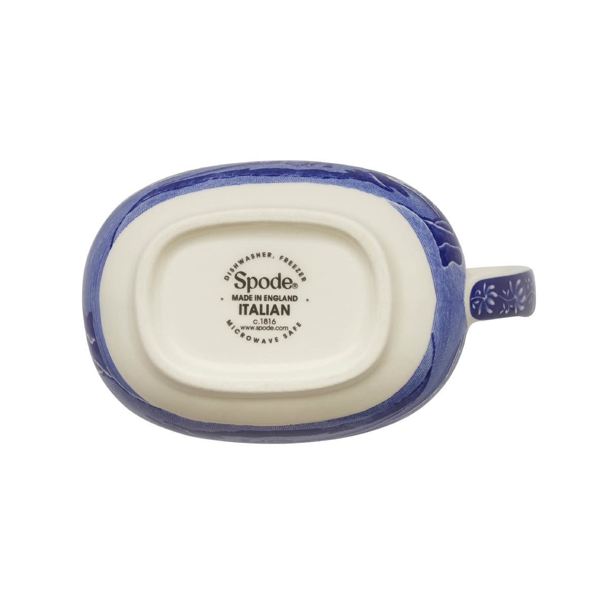 Blue Italian Cream Jug – Porcelain Blue Italian Afternoon Tea Accessory dinnerware CasaFenix