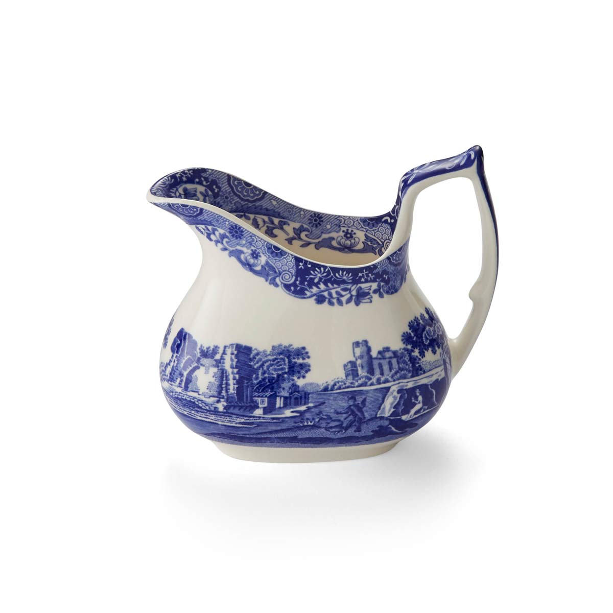 Blue Italian Cream Jug – Porcelain Blue Italian Afternoon Tea Accessory dinnerware CasaFenix