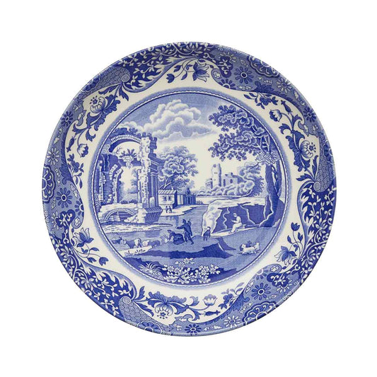 Blue Italian Set of 4 Pasta Bowls – Blue & White Porcelain Bowls dinnerware CasaFenix