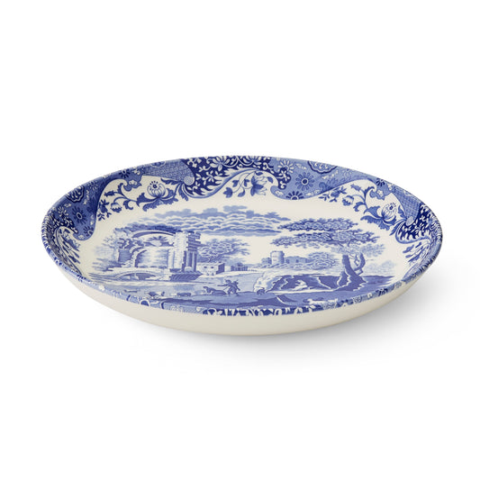Blue Italian Pasta Bowl 30cm – Porcelain Large Serving Bowl dinnerware CasaFenix