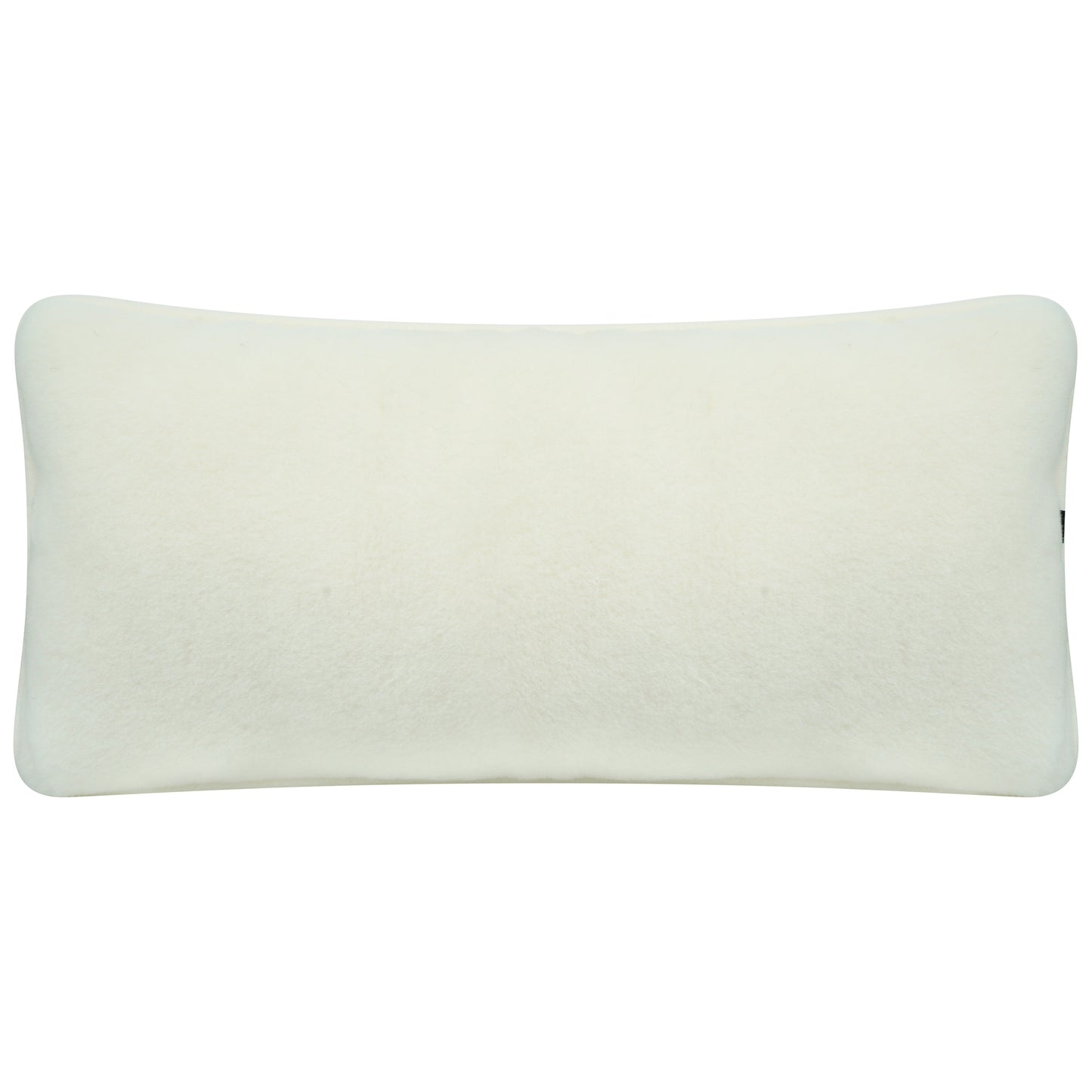 100% Cashmere Wool Pillow - Natural Cream / White - CasaFenix