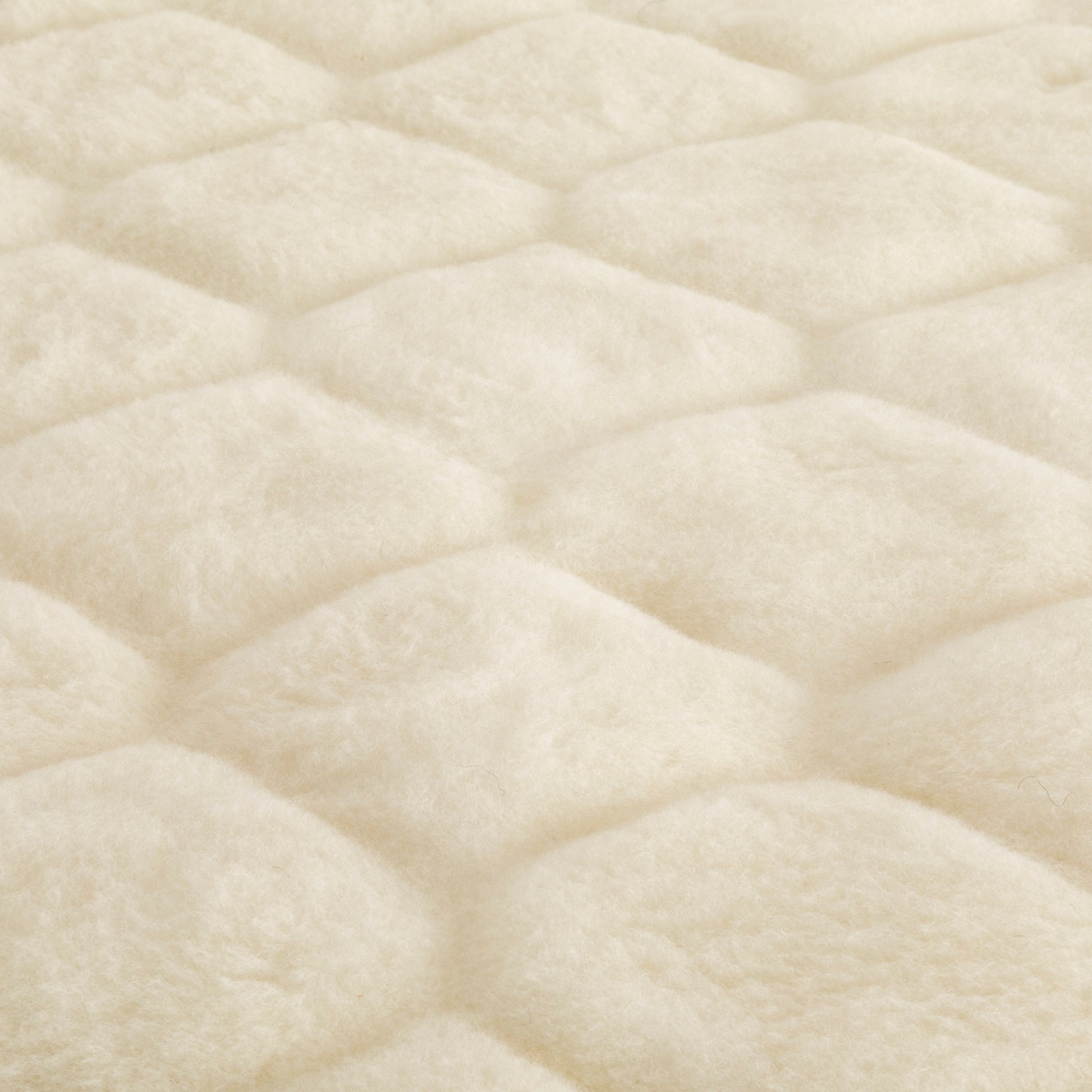 100% Cashmere Wool Quilt - Natural Cream Colour -  Shapes 200 x 140cm - CasaFenix