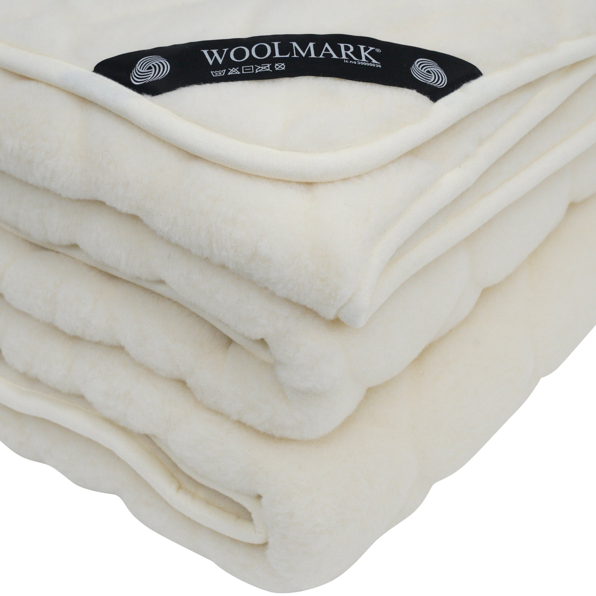 100% Cashmere Wool Quilt - Natural Cream Colour -  Shapes 200 x 140cm - CasaFenix