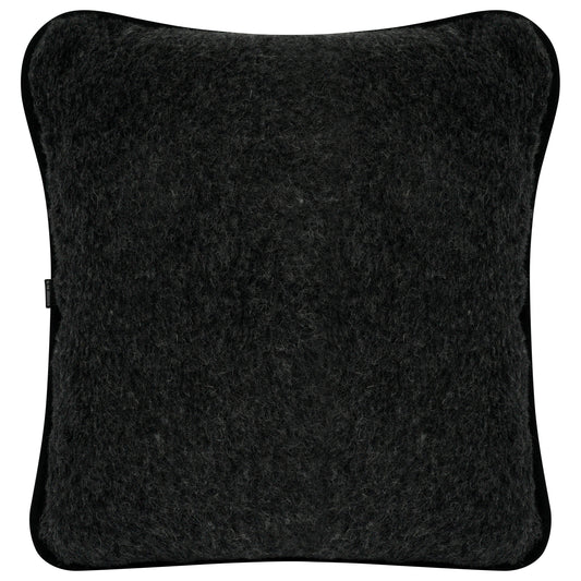 100% Merino Wool Pillow - Black 45x45cm - CasaFenix