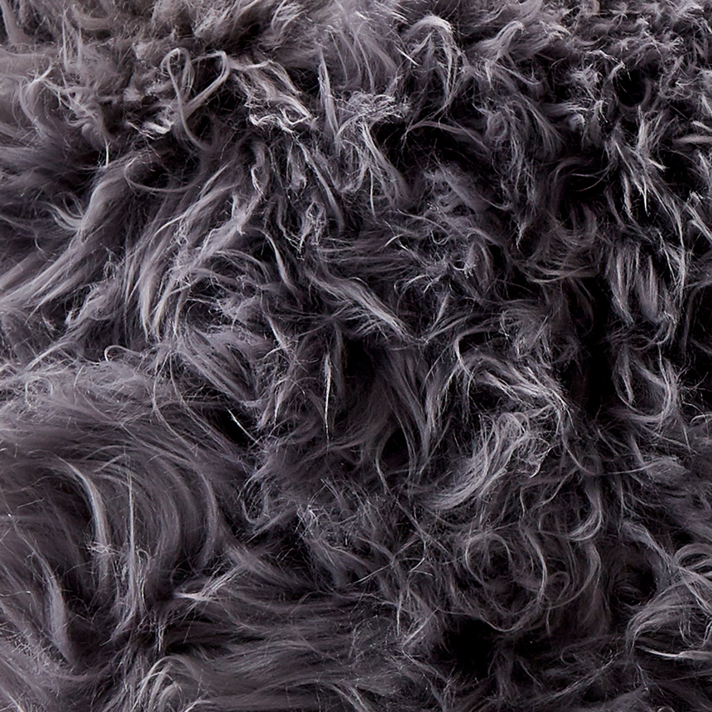 Grey Sheepskin Cushion Cushion CasaFenix