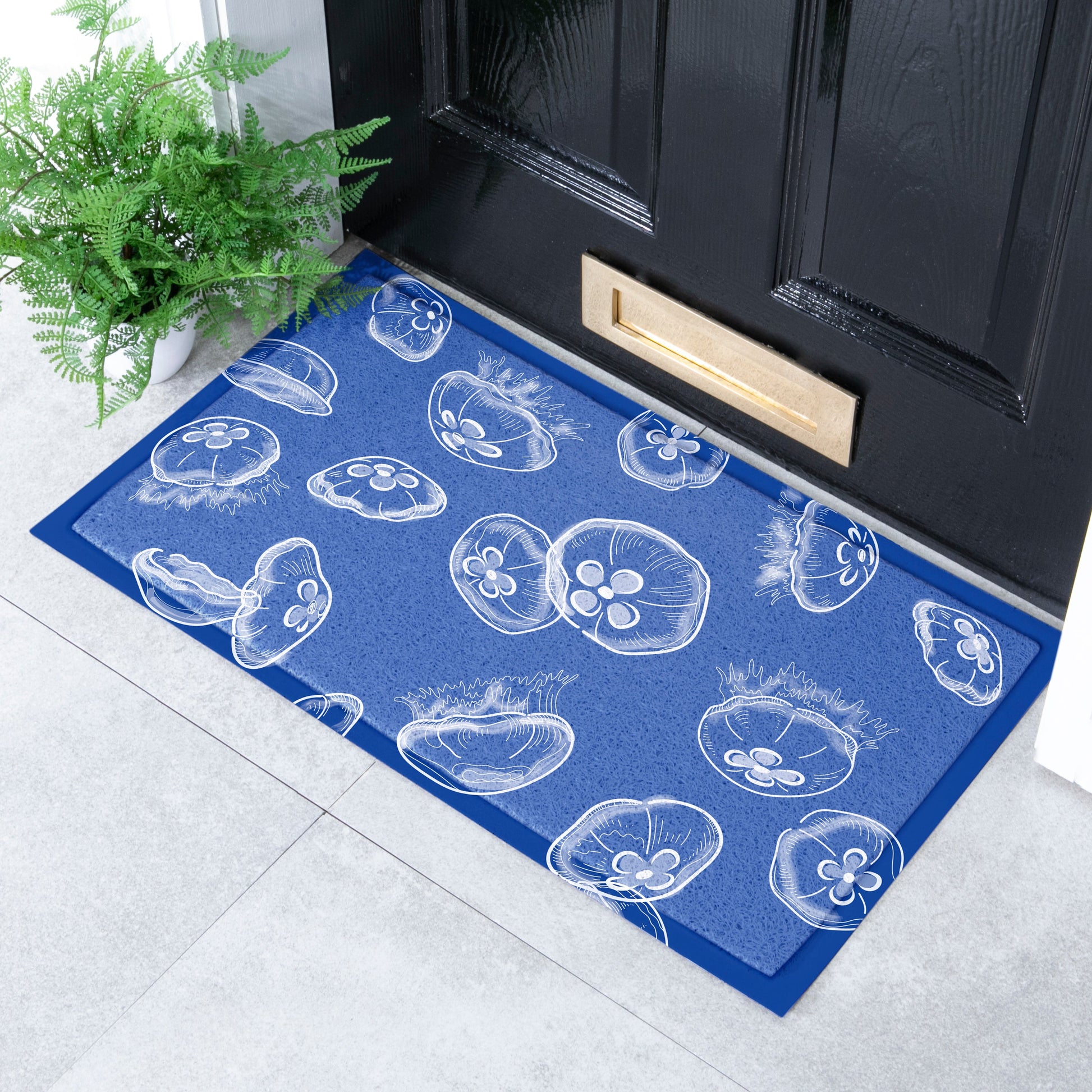 Jellyfish Indoor Outdoor Doormat (70 x 40cm) Doormats CasaFenix