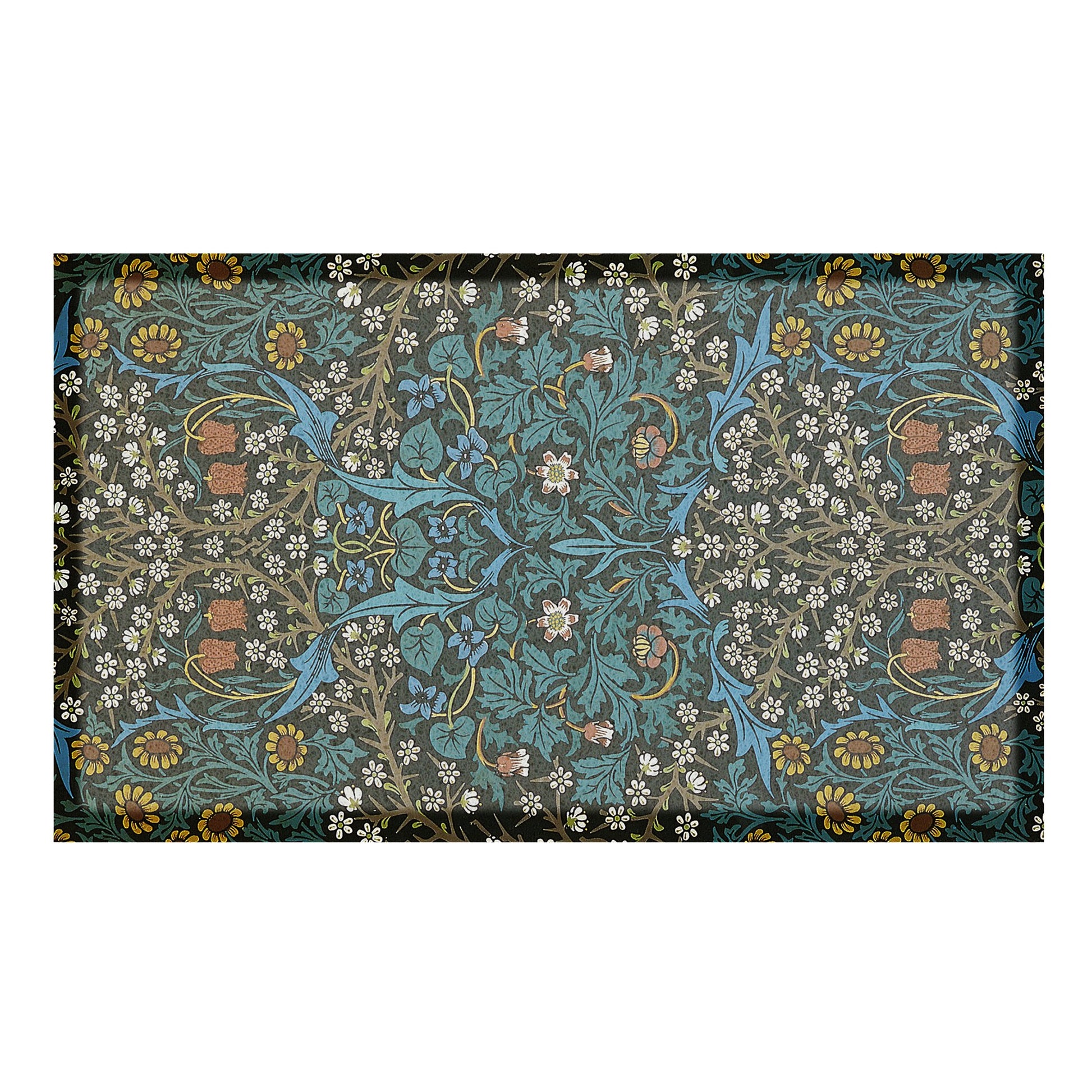 William Morris Tulips Indoor Outdoor Doormat (70 x 40cm) Doormats CasaFenix