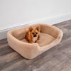 100% Luxury Merino Wool Pet Bed Cat / Dog Cappuccino Colour 60 x 40cm MEDIUM - CasaFenix