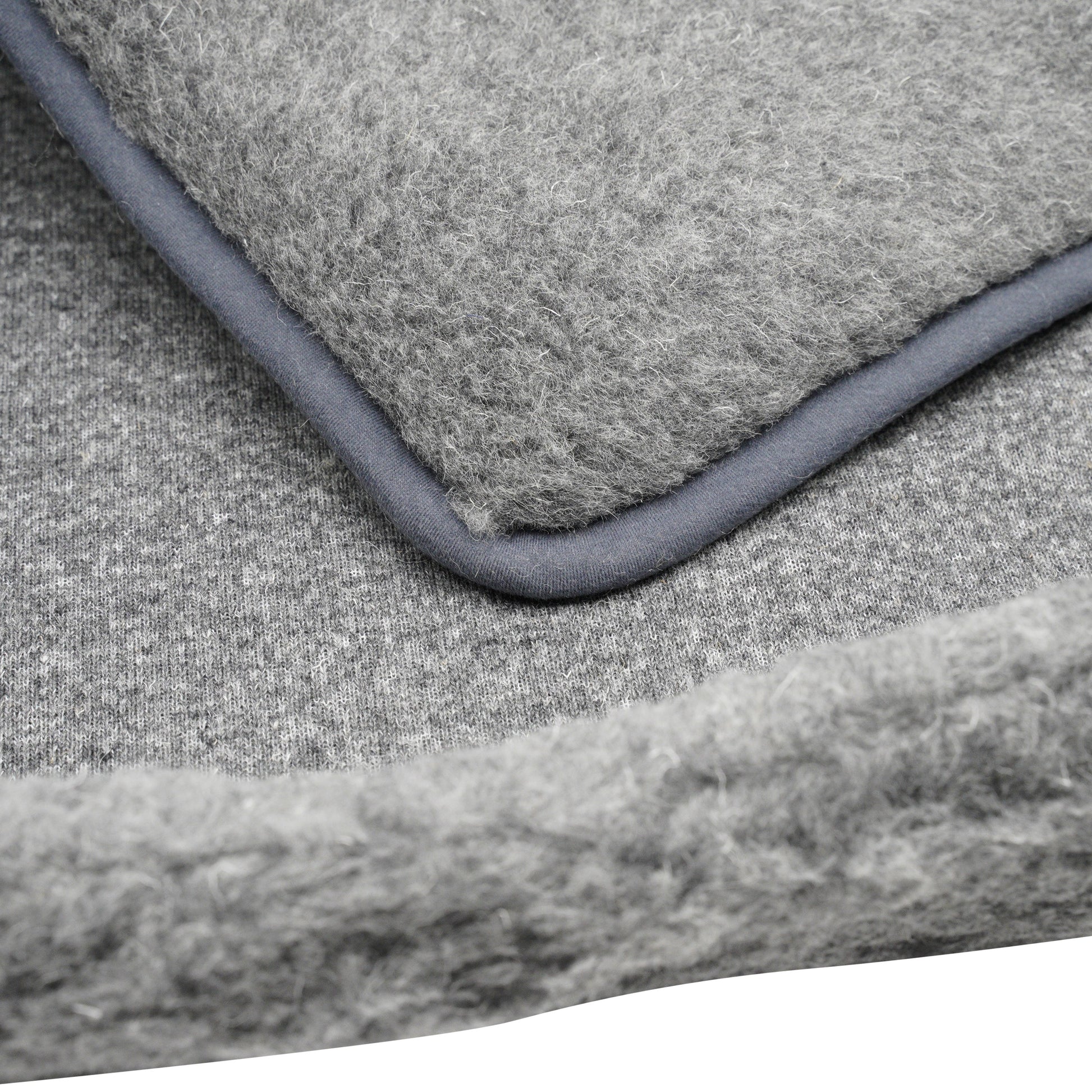 100% Merino Wool Pet Bed - Grey 60 x 40cm MEDIUM - CasaFenix