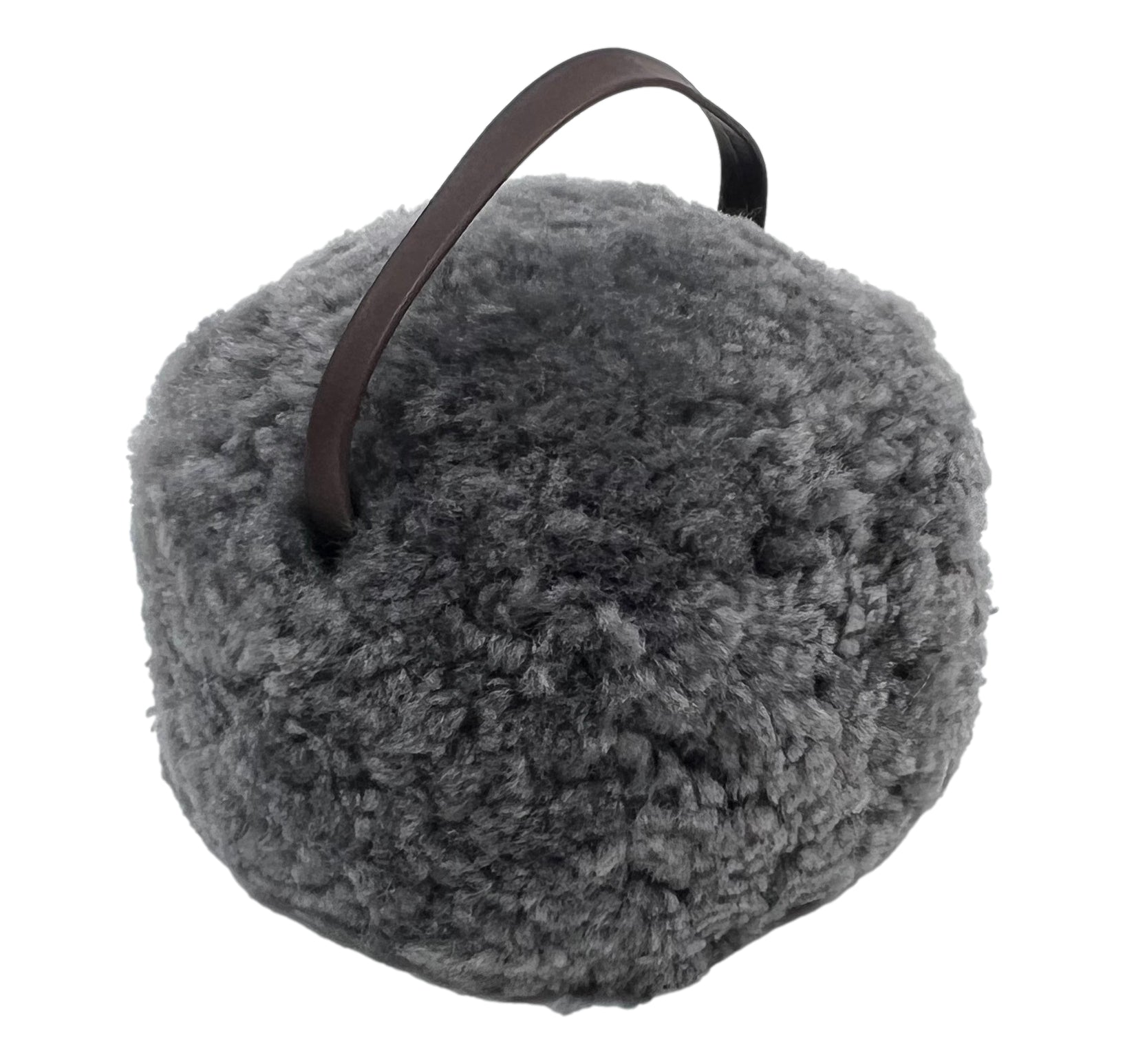 Grey Sheepskin Doorstop - CasaFenix
