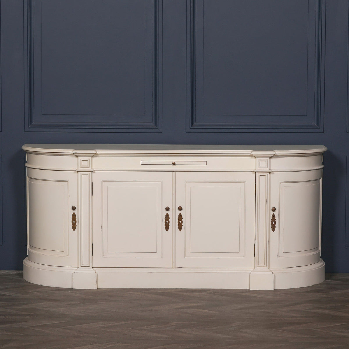 Distressed Large Buffet Sideboard Buffets & Sideboards CasaFenix