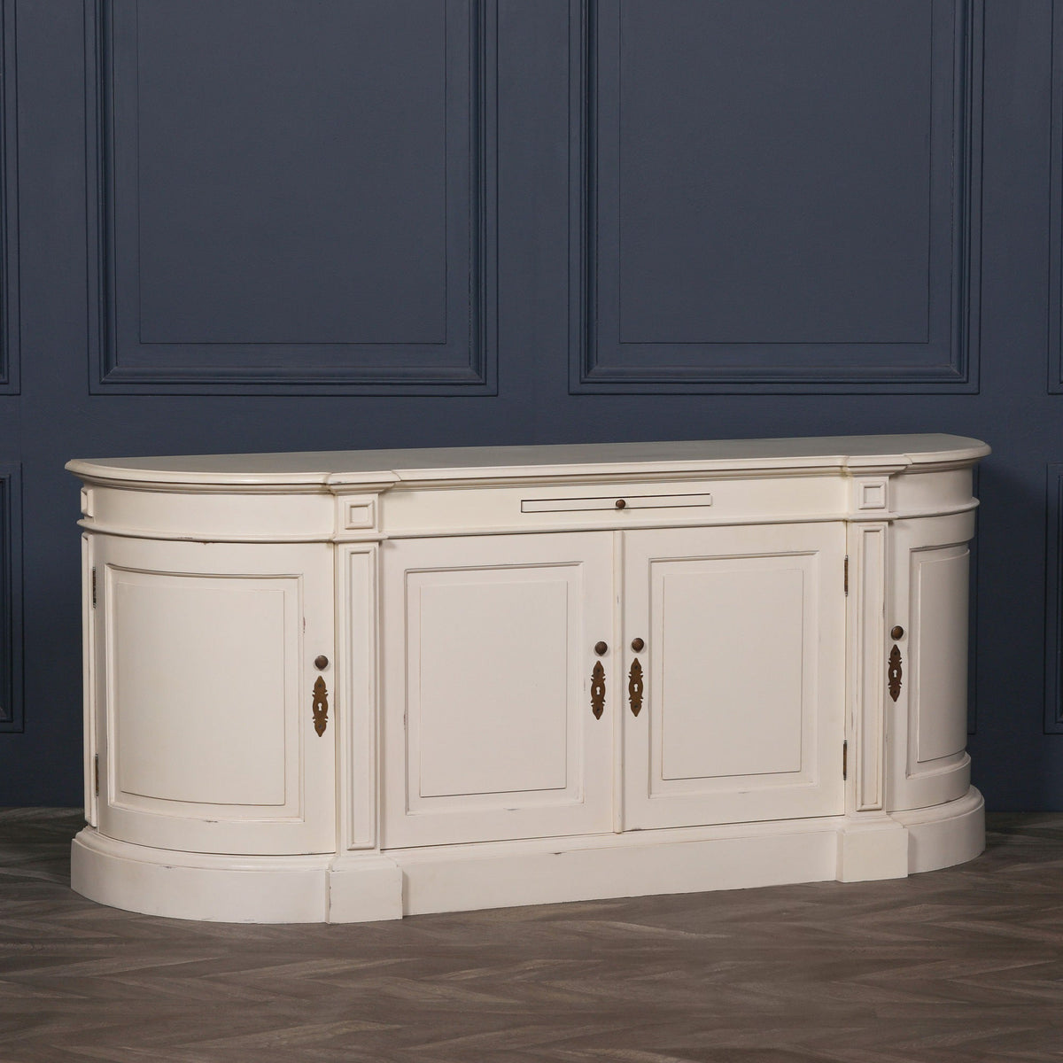 Distressed Large Buffet Sideboard Buffets & Sideboards CasaFenix