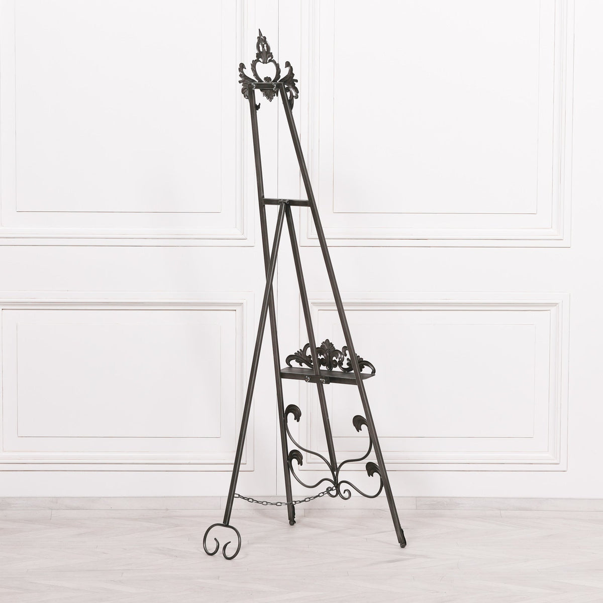 Antiqued Silver Metal Easel 165cm Easel CasaFenix