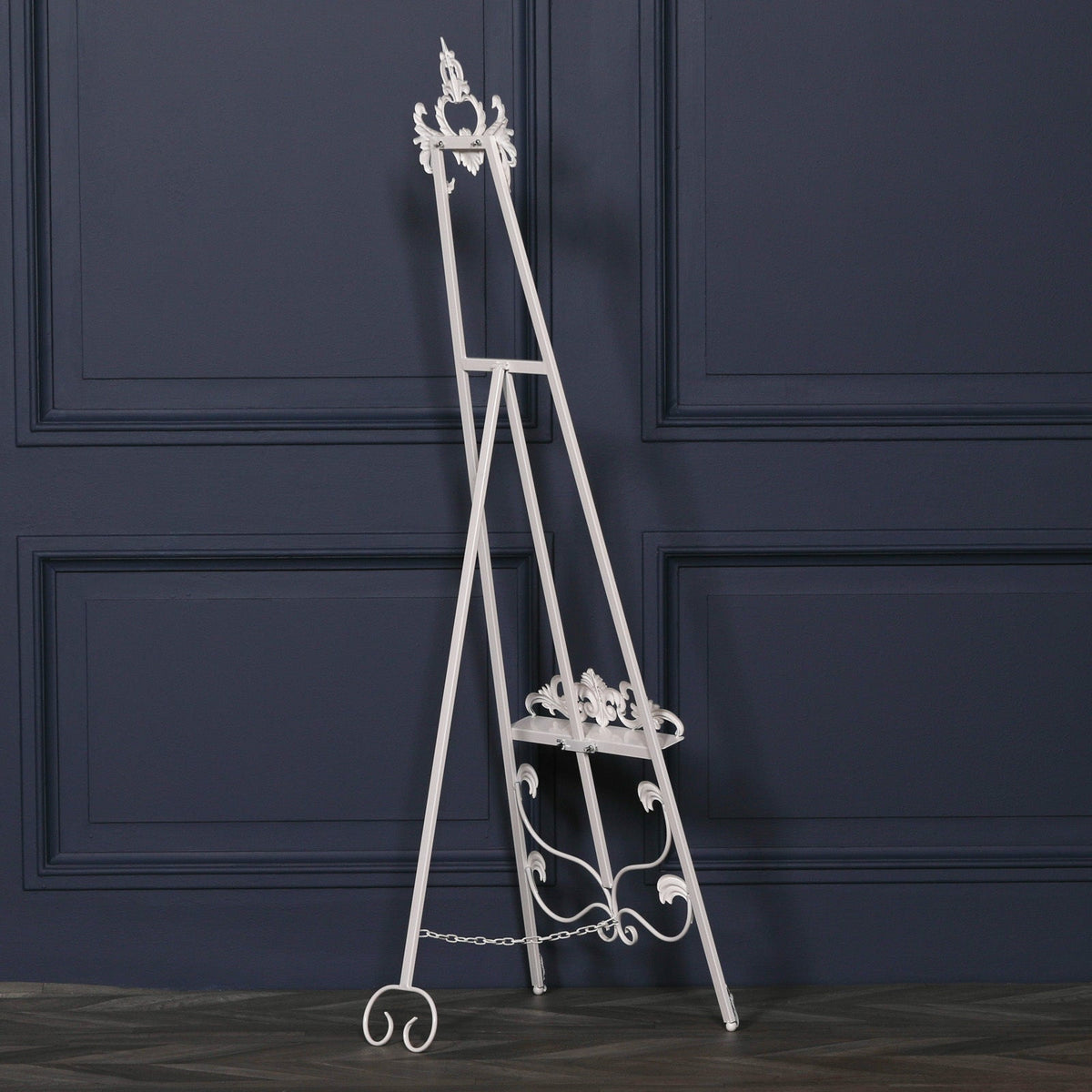 Cream Metal Easel Easel CasaFenix