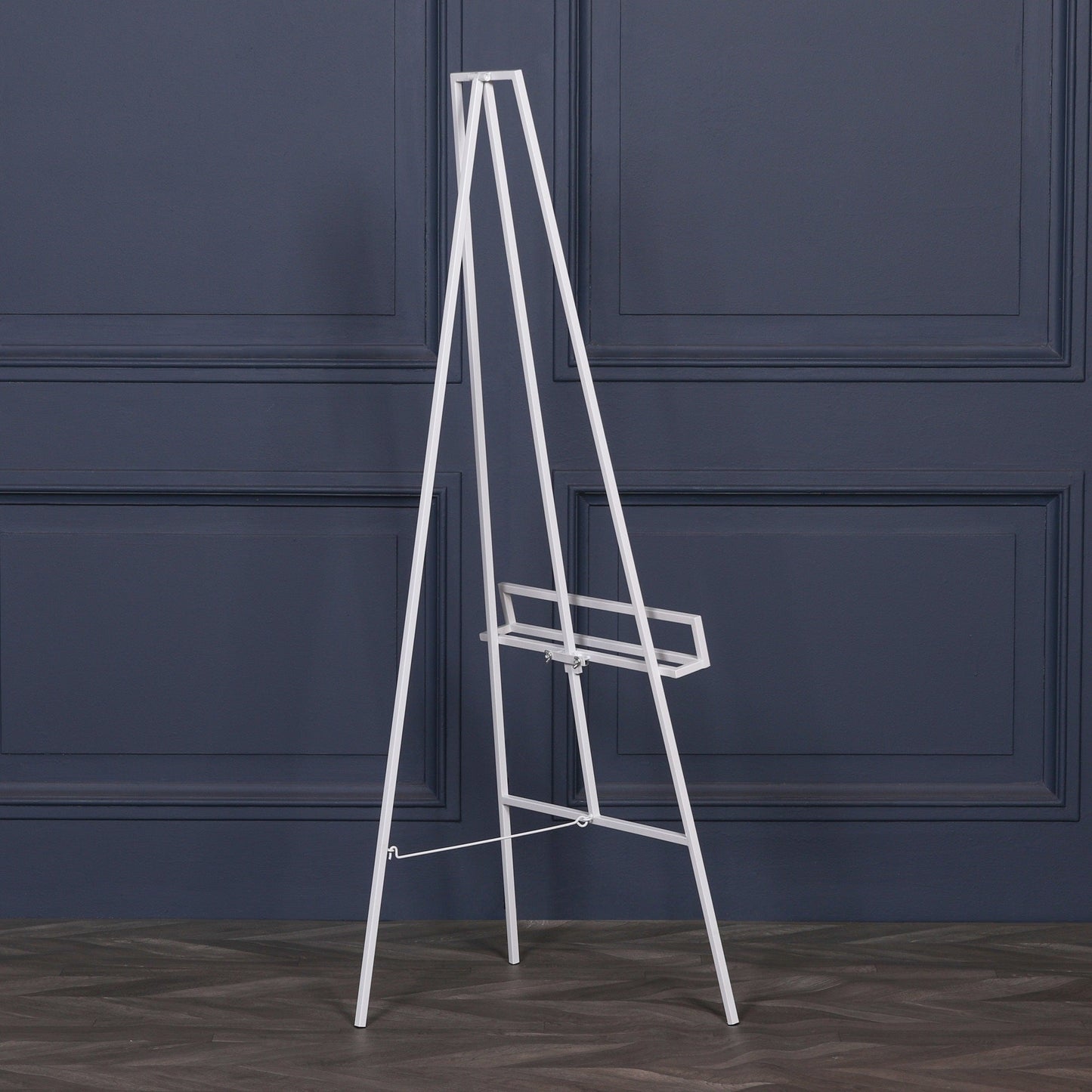 White Metal Adjustable Art Easel Easel CasaFenix