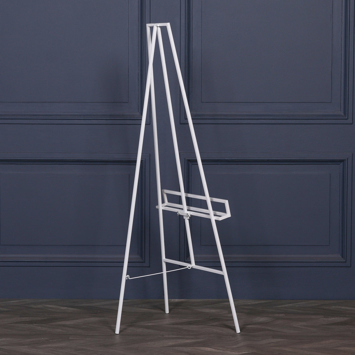 White Metal Adjustable Art Easel Easel CasaFenix