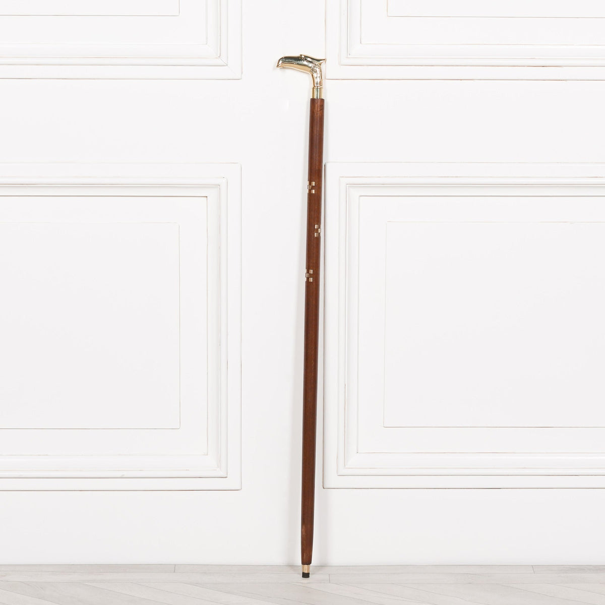 Eagle Head Brass & Mango Wood Walking Stick Walking Stick CasaFenix