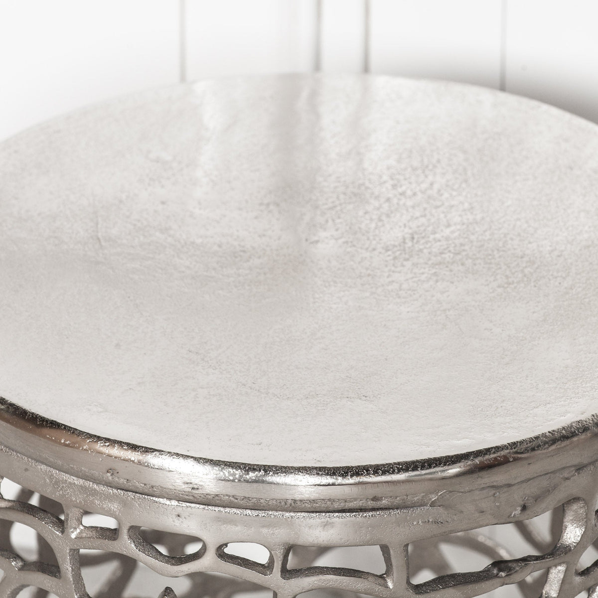 Aluminium Fretwork Side Table Side Table CasaFenix