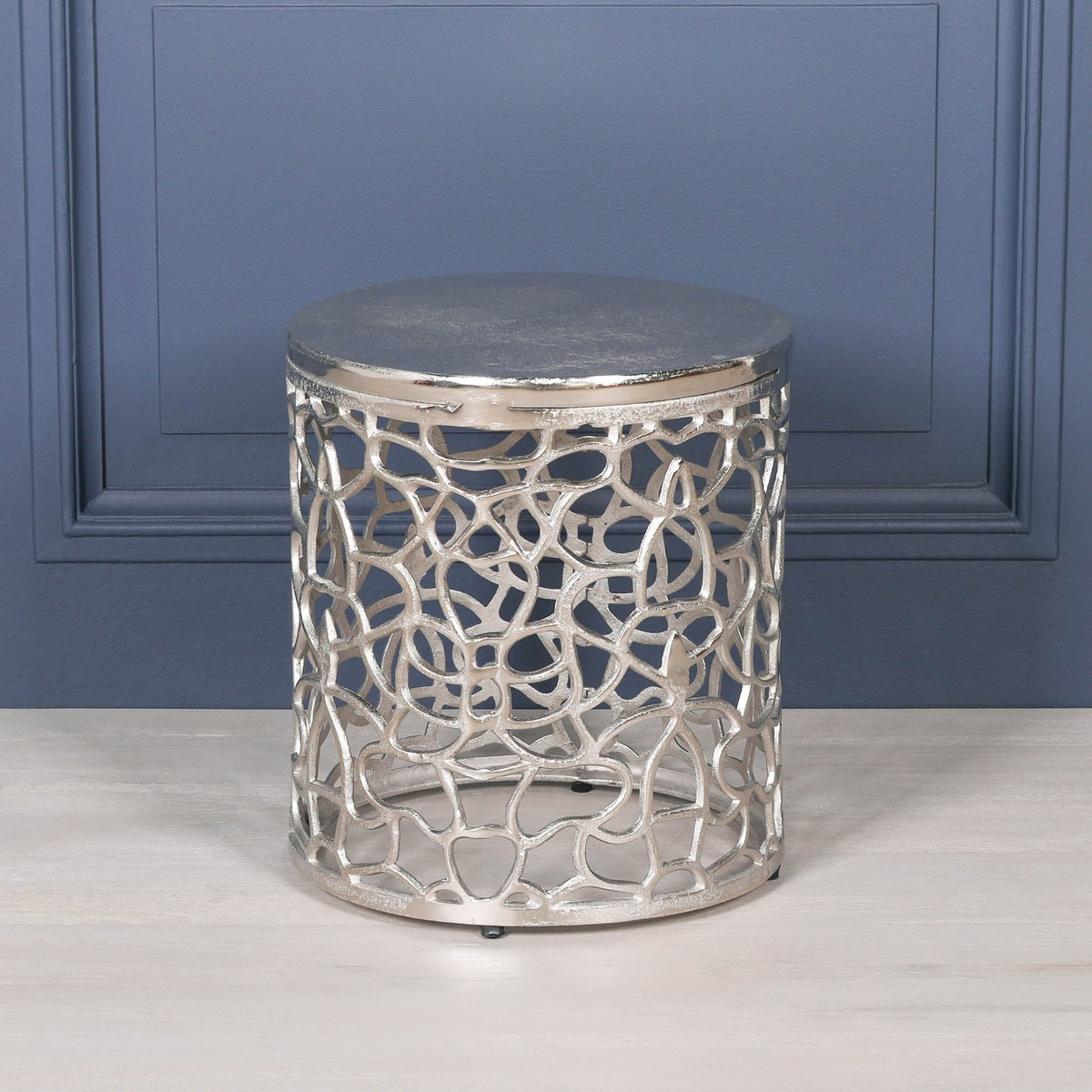 Aluminium Fretwork Side Table Side Table CasaFenix