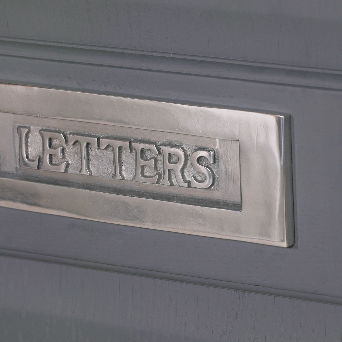 Polished Aluminium Door Letter Plate Letter plate CasaFenix