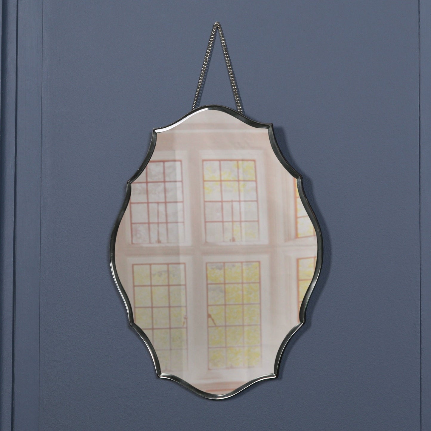 Frameless Ornate Bevelled Glass Wall Mirror Wall Mirror CasaFenix