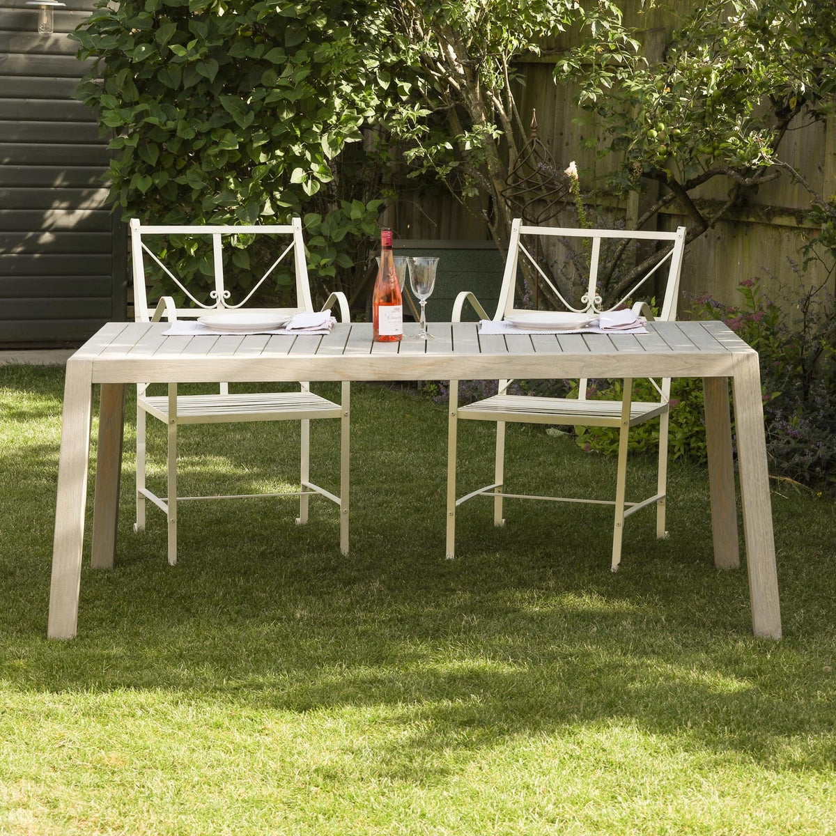 Grade A Teak Outdoor Garden Dining Table 180cm Dining table CasaFenix