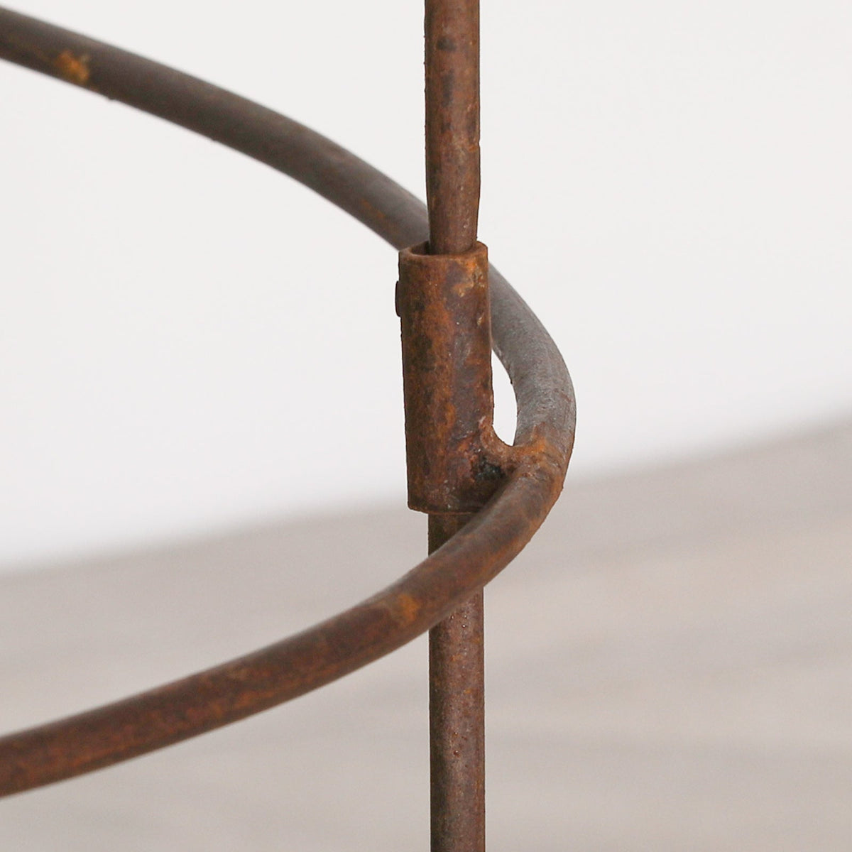 Vintage Rustic Iron Plant Support Stand Plant Support CasaFenix