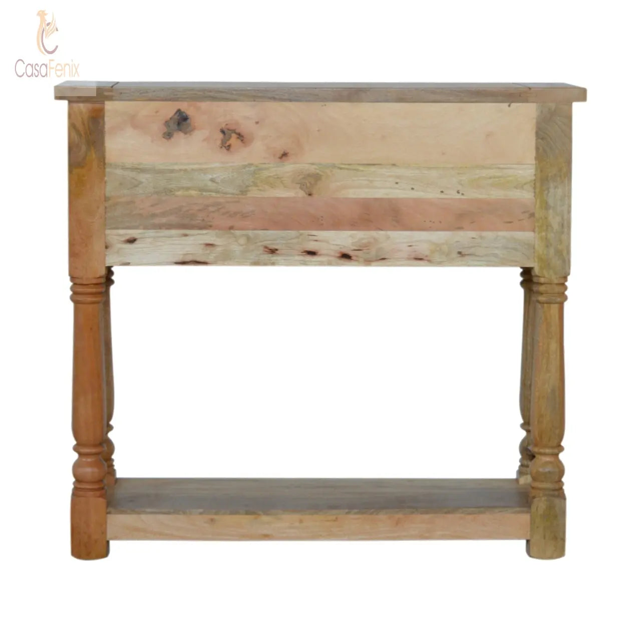 Granary Royale 4 Drawer Console Table 100% solid mango wood - CasaFenix