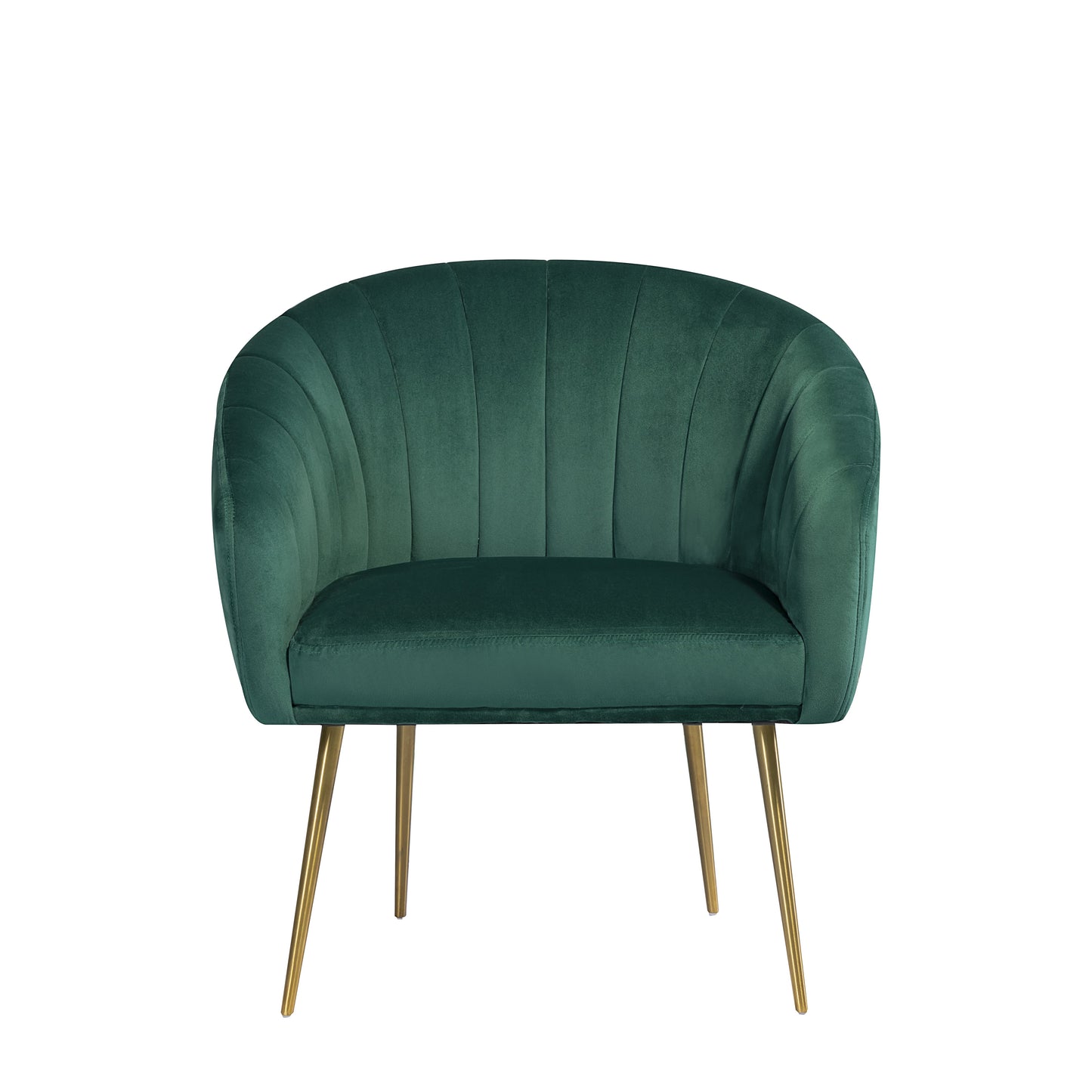 Shaped Back Fabric Single Tub Arm Chair in Black, Green, Grey, Light Blue, Mint, Orange, Pink, Teal & Yellow *** - CasaFenix
