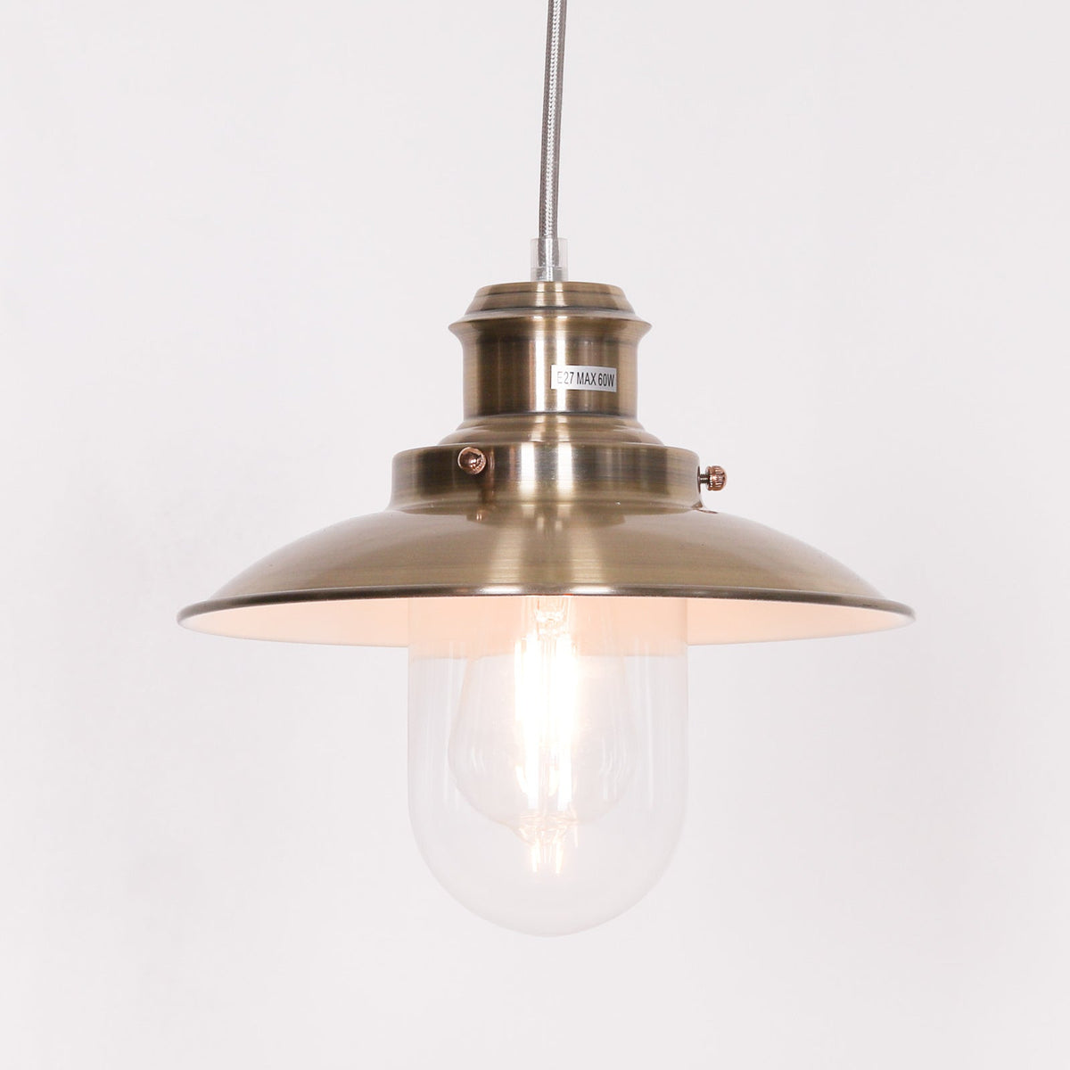 Brushed Brass Style Fishermans Light Ceiling light CasaFenix