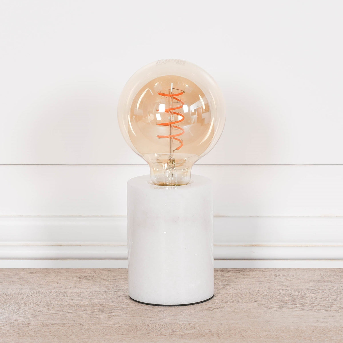 White Marble Table Lamp Lamp CasaFenix
