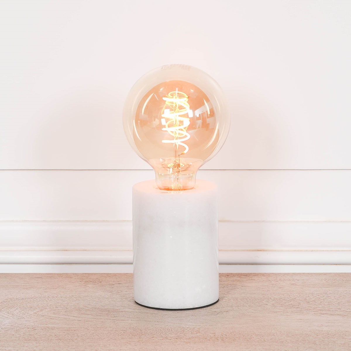 White Marble Table Lamp Lamp CasaFenix