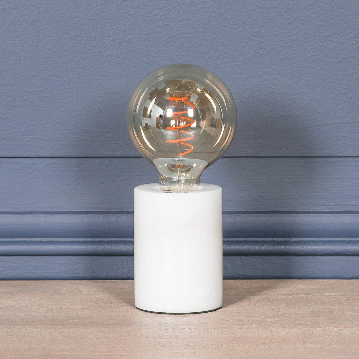 White Marble Table Lamp Lamp CasaFenix
