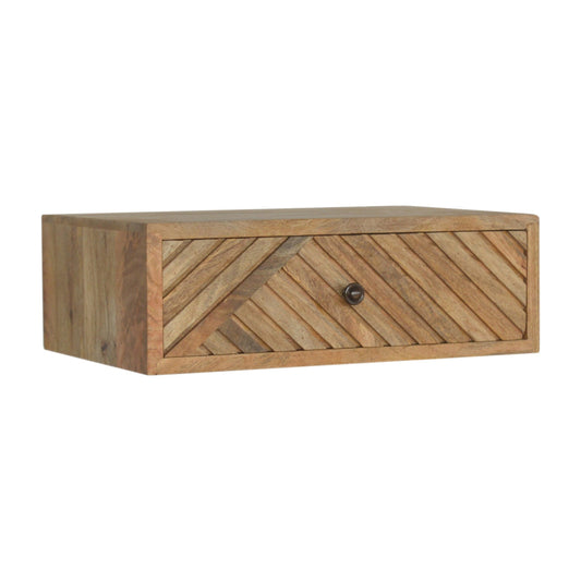 Floating Line Carved Bedside Bedside table / chest CasaFenix