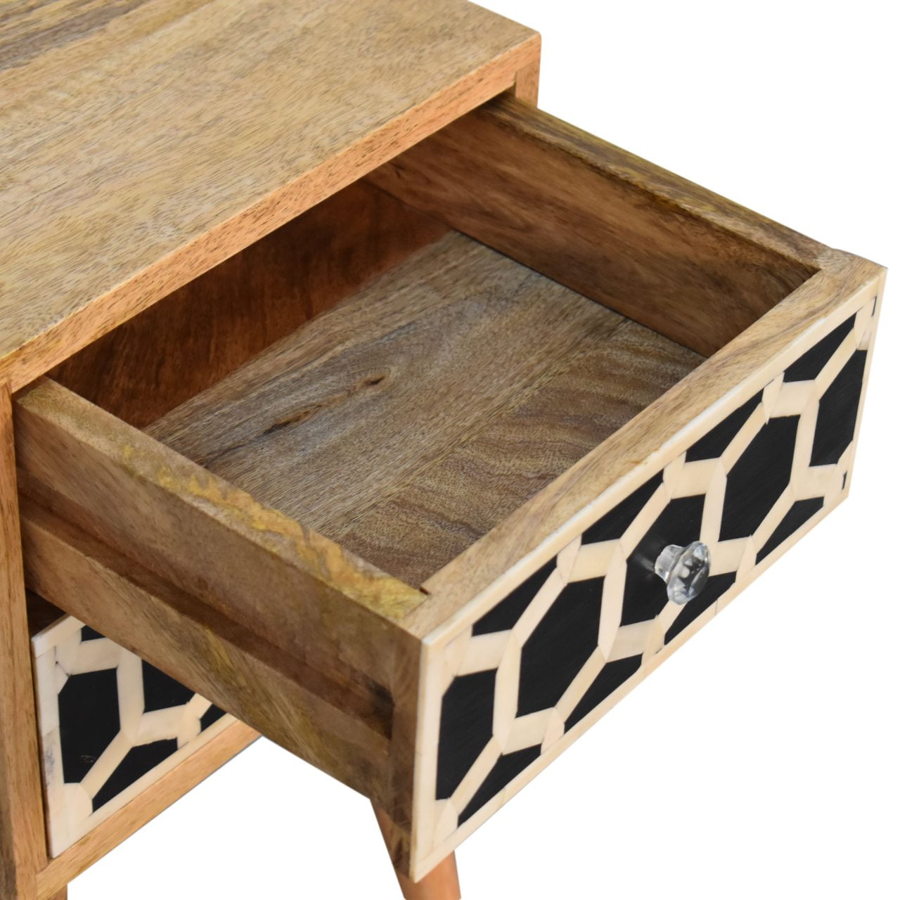 Mini Bone Inlay 2 Drawer Bedside Bedside table / chest CasaFenix
