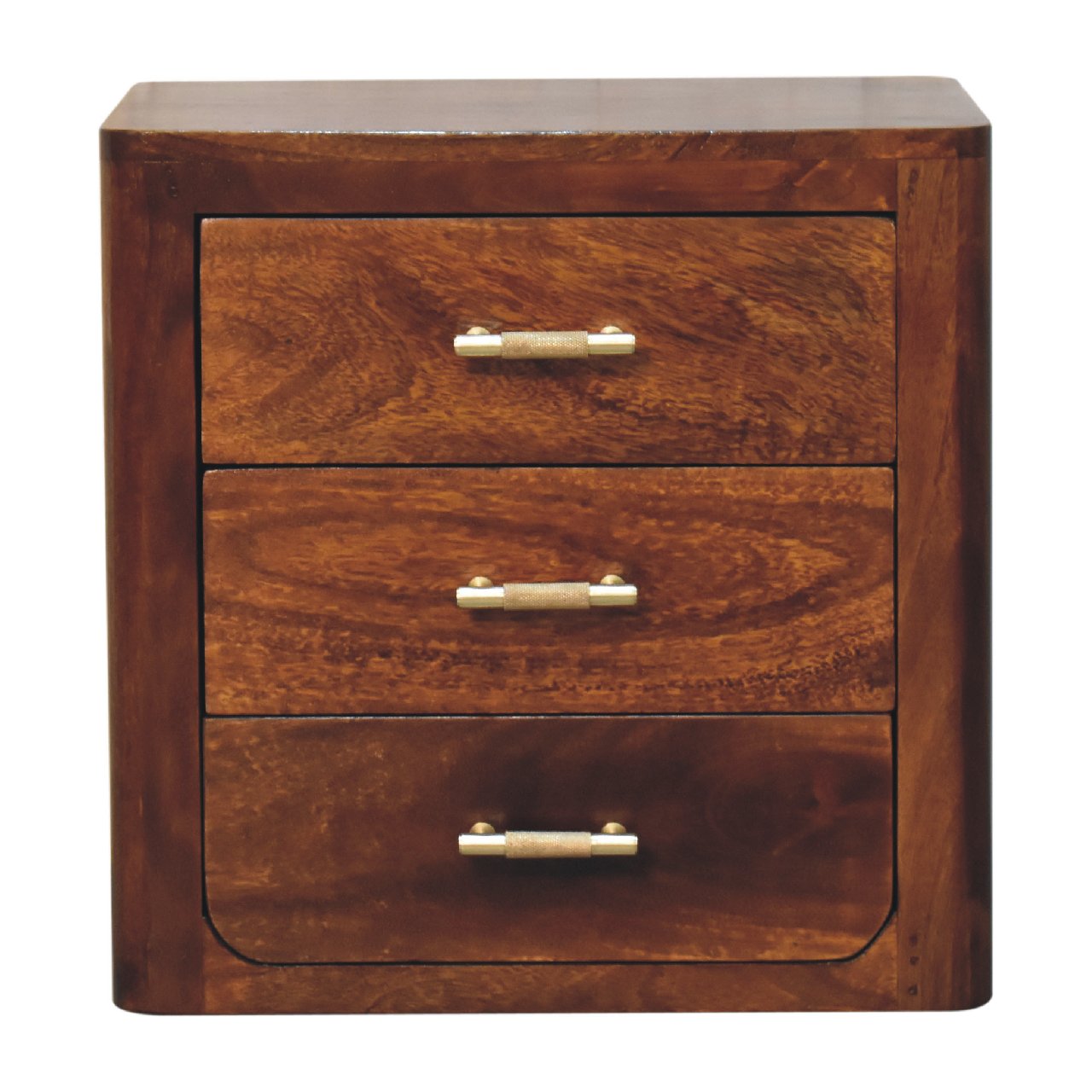 Luca 3 Drawer Bedside Bedside table / chest CasaFenix