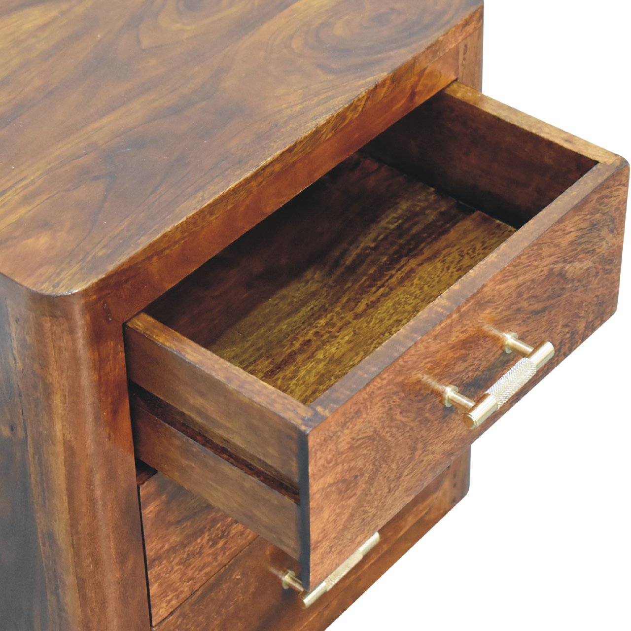 Luca 3 Drawer Bedside Bedside table / chest CasaFenix