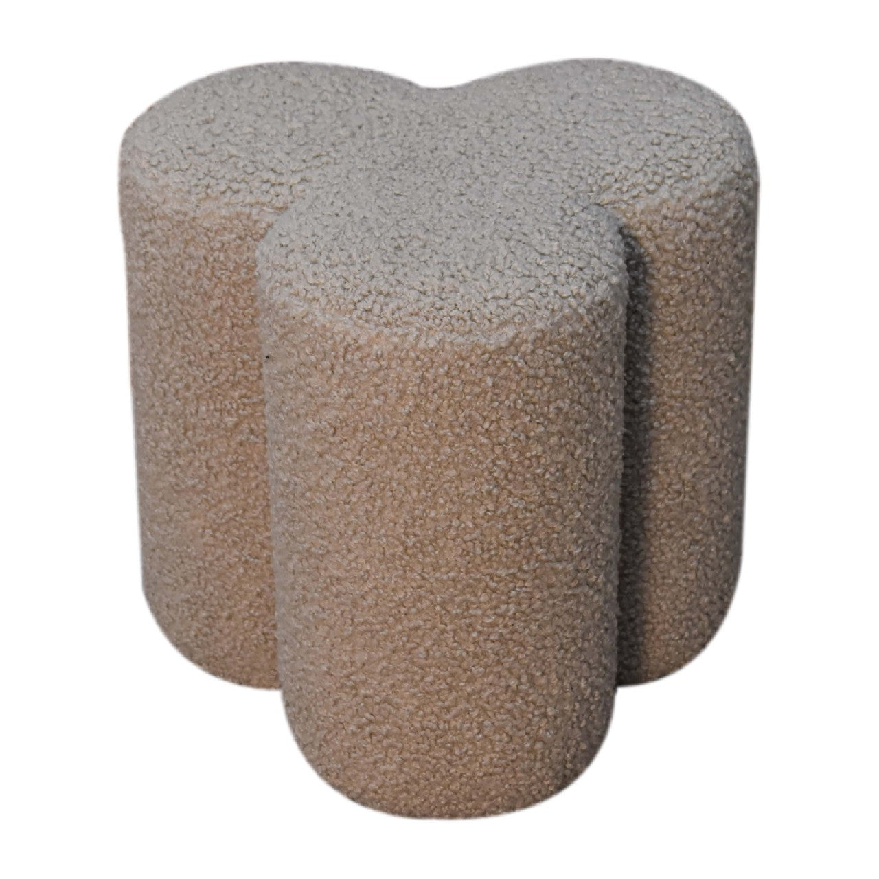Mud Boucle Clover Footstool Footstool CasaFenix