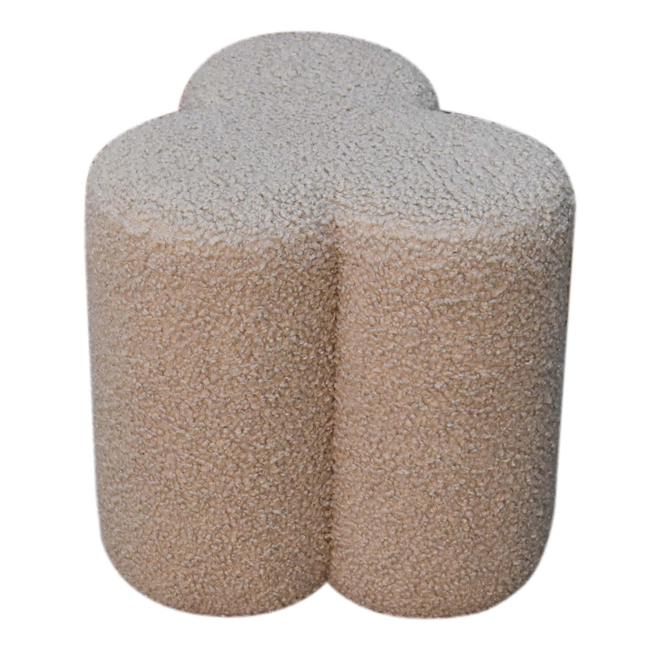Mud Boucle Clover Footstool Footstool CasaFenix